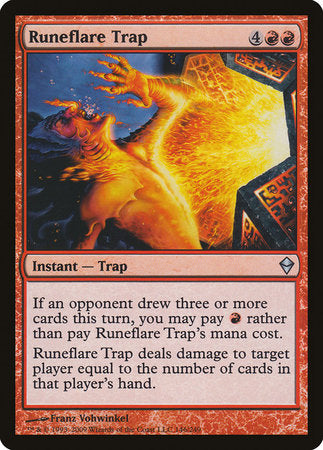 Runeflare Trap [Zendikar] | Tacoma Games