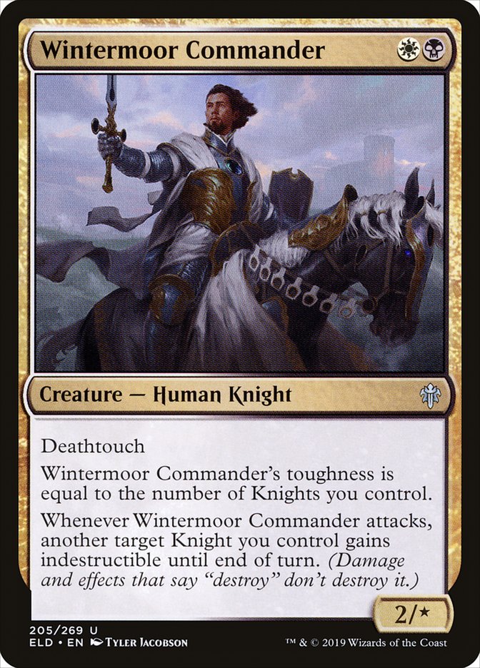 Wintermoor Commander [Throne of Eldraine] | Tacoma Games