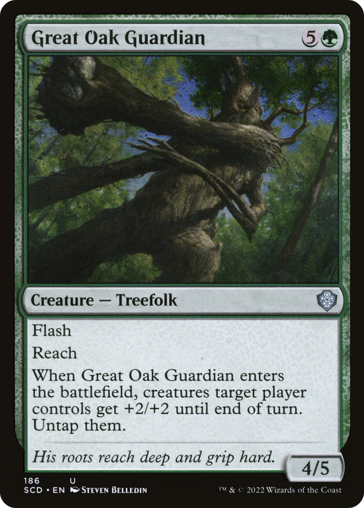 Great Oak Guardian [Starter Commander Decks] | Tacoma Games