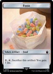 Alien Angel // Food (0025) Double-Sided Token [Doctor Who Tokens] | Tacoma Games