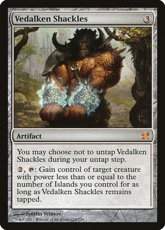 Vedalken Shackles [Modern Masters] | Tacoma Games