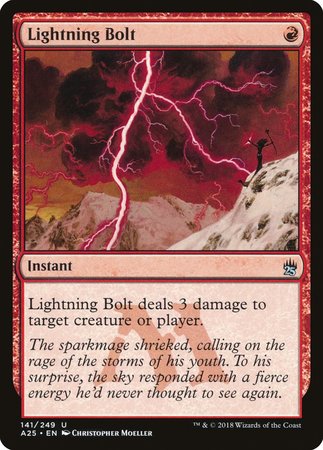 Lightning Bolt [Masters 25] | Tacoma Games