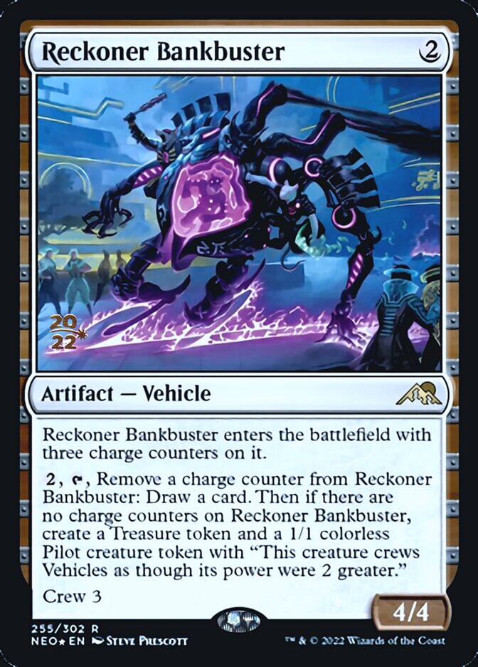 Reckoner Bankbuster [Kamigawa: Neon Dynasty Prerelease Promos] | Tacoma Games