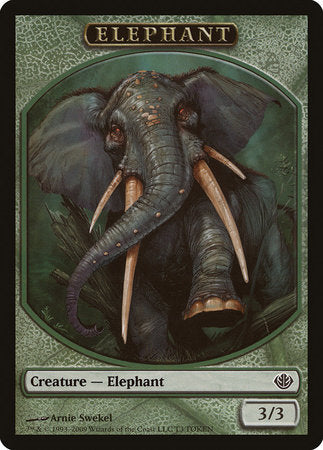 Elephant Token [Duel Decks: Garruk vs. Liliana Tokens] | Tacoma Games