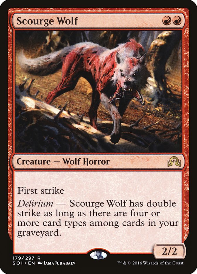 Scourge Wolf [Shadows over Innistrad] | Tacoma Games