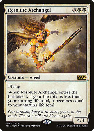 Resolute Archangel [Magic 2015] | Tacoma Games