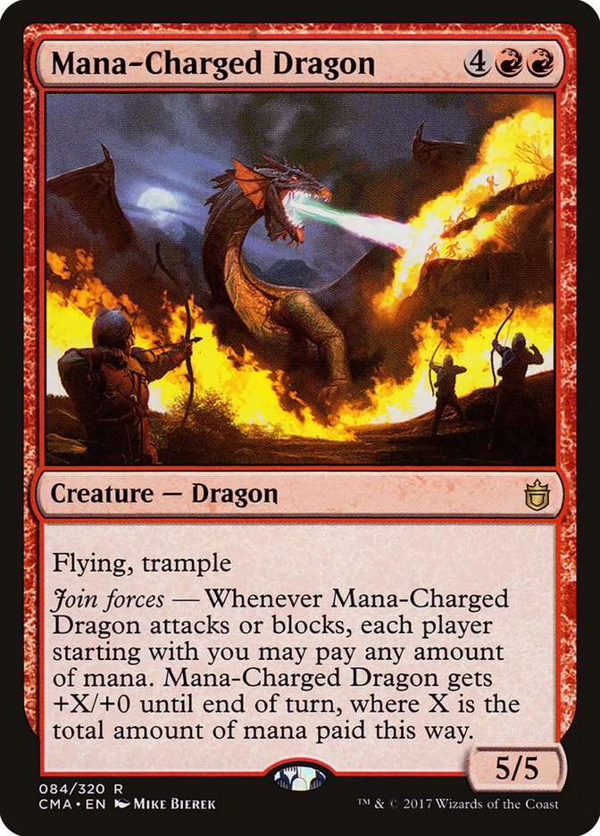 Mana-Charged Dragon [Commander Anthology] | Tacoma Games