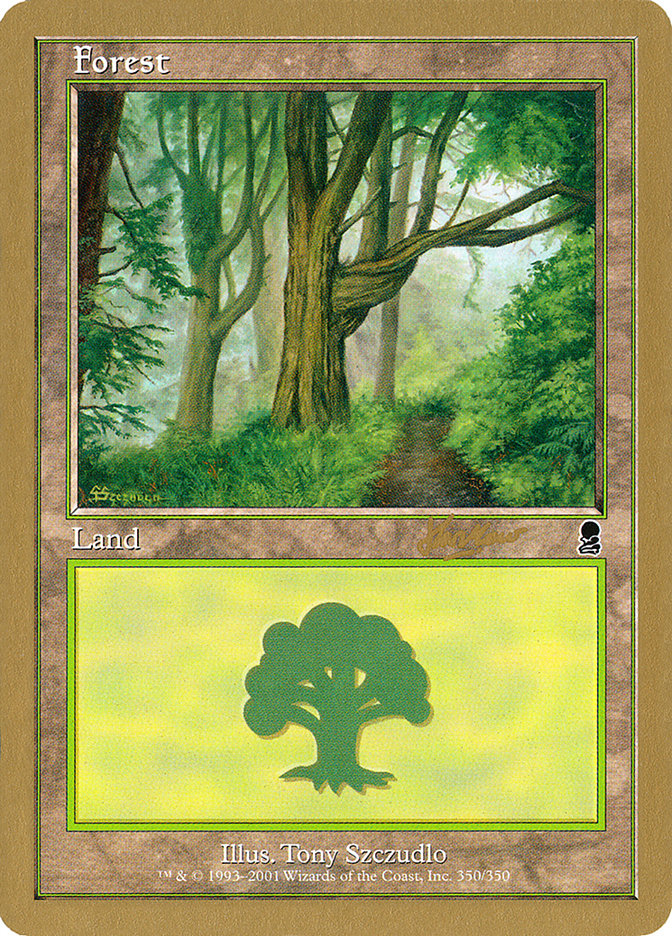 Forest (shh350) (Sim Han How) [World Championship Decks 2002] | Tacoma Games