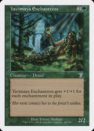 Yavimaya Enchantress [Seventh Edition] | Tacoma Games