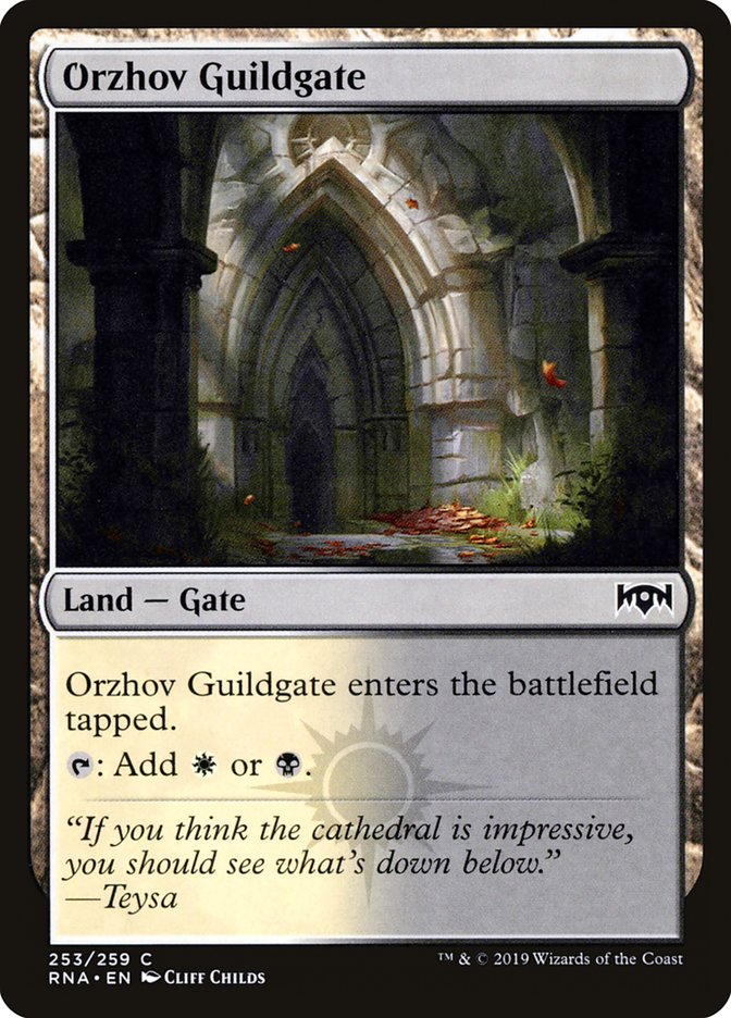 Orzhov Guildgate (253/259) [Ravnica Allegiance] | Tacoma Games