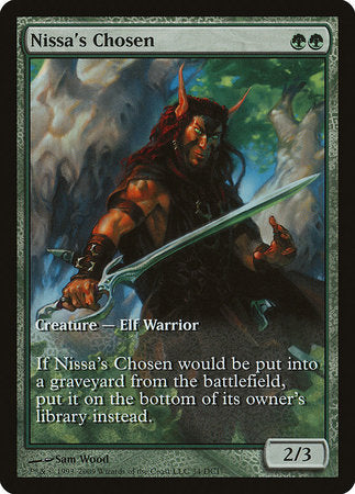 Nissa's Chosen [Zendikar Promos] | Tacoma Games