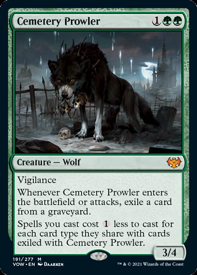 Cemetery Prowler [Innistrad: Crimson Vow] | Tacoma Games