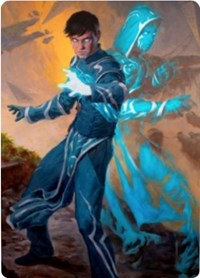 Jace, Mirror Mage 1 Art Card [Zendikar Rising Art Series] | Tacoma Games