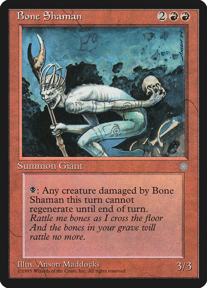 Bone Shaman [Ice Age] | Tacoma Games