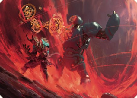 Twinferno Art Card [Dominaria United Art Series] | Tacoma Games