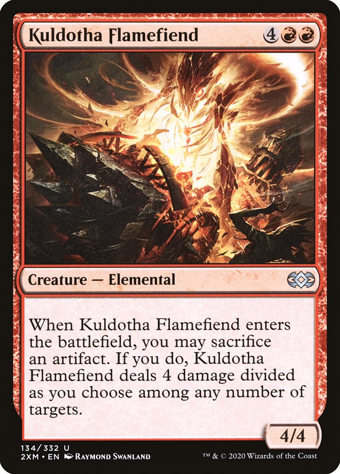 Kuldotha Flamefiend [Double Masters] | Tacoma Games