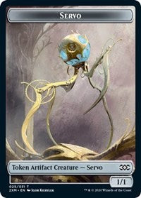 Servo // Shapeshifter Double-sided Token [Double Masters Tokens] | Tacoma Games