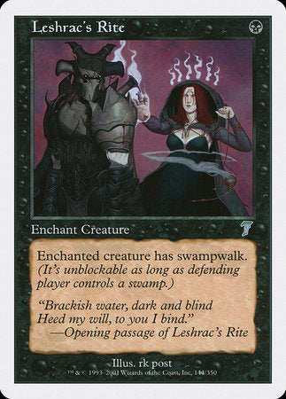 Leshrac's Rite [Seventh Edition] | Tacoma Games