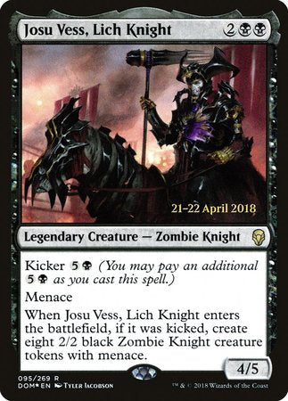 Josu Vess, Lich Knight [Dominaria Promos] | Tacoma Games