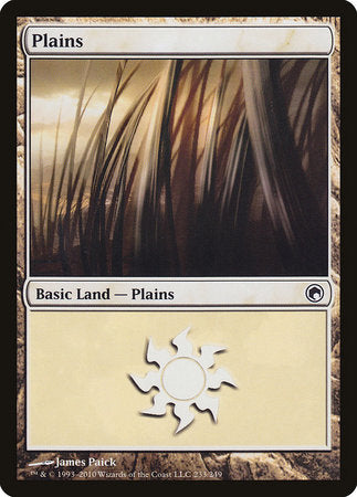 Plains (233) [Scars of Mirrodin] | Tacoma Games