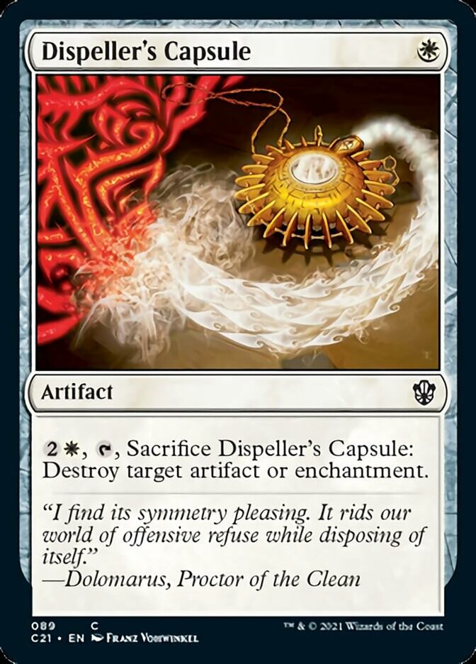 Dispeller's Capsule [Commander 2021] | Tacoma Games