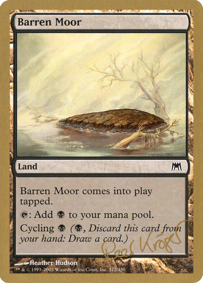 Barren Moor (Peer Kroger) [World Championship Decks 2003] | Tacoma Games