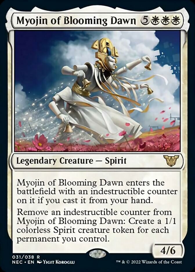 Myojin of Blooming Dawn [Kamigawa: Neon Dynasty Commander] | Tacoma Games