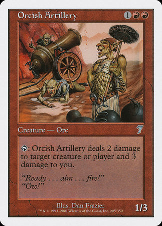 Orcish Artillery [Seventh Edition] | Tacoma Games