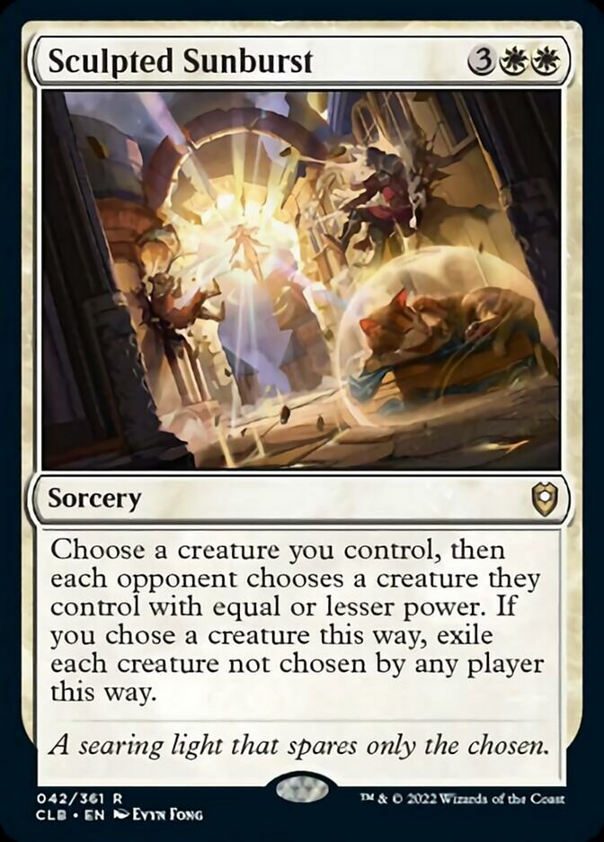 Sculpted Sunburst [Commander Legends: Battle for Baldur's Gate] | Tacoma Games