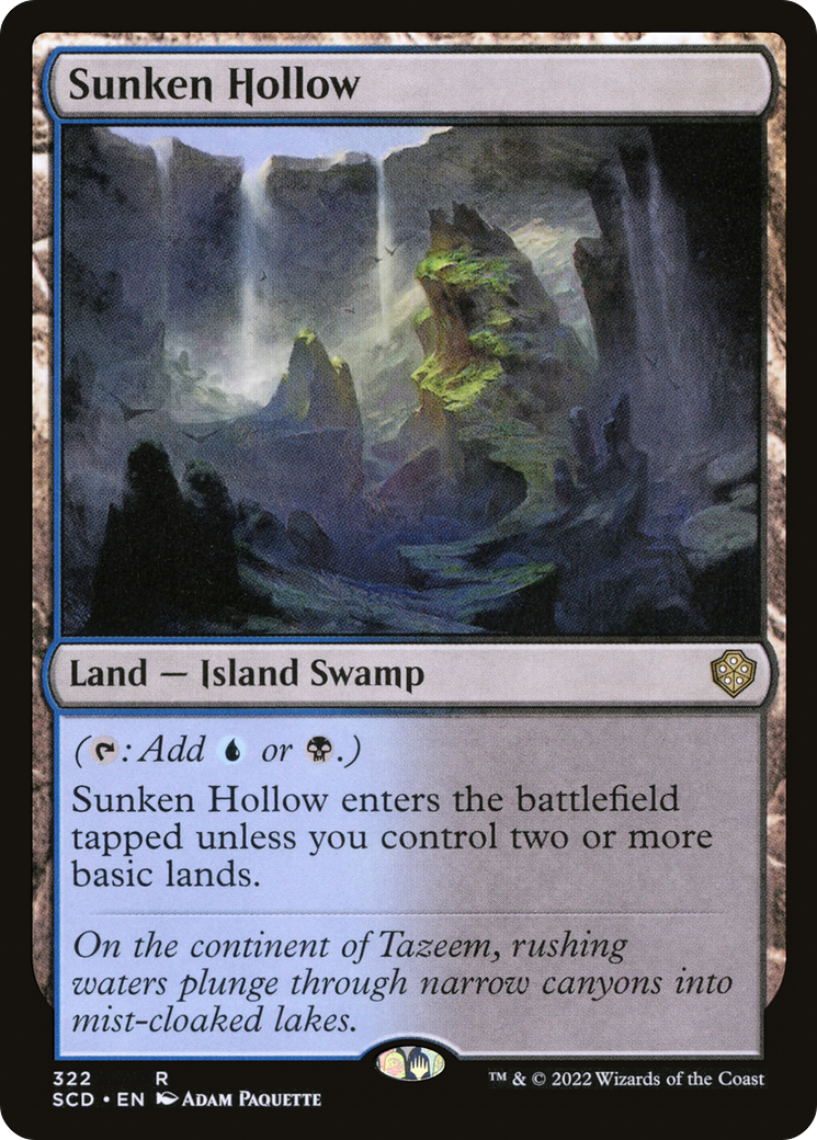 Sunken Hollow [Starter Commander Decks] | Tacoma Games