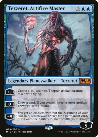 Tezzeret, Artifice Master [Core Set 2019] | Tacoma Games