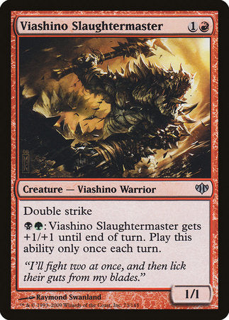 Viashino Slaughtermaster [Conflux] | Tacoma Games