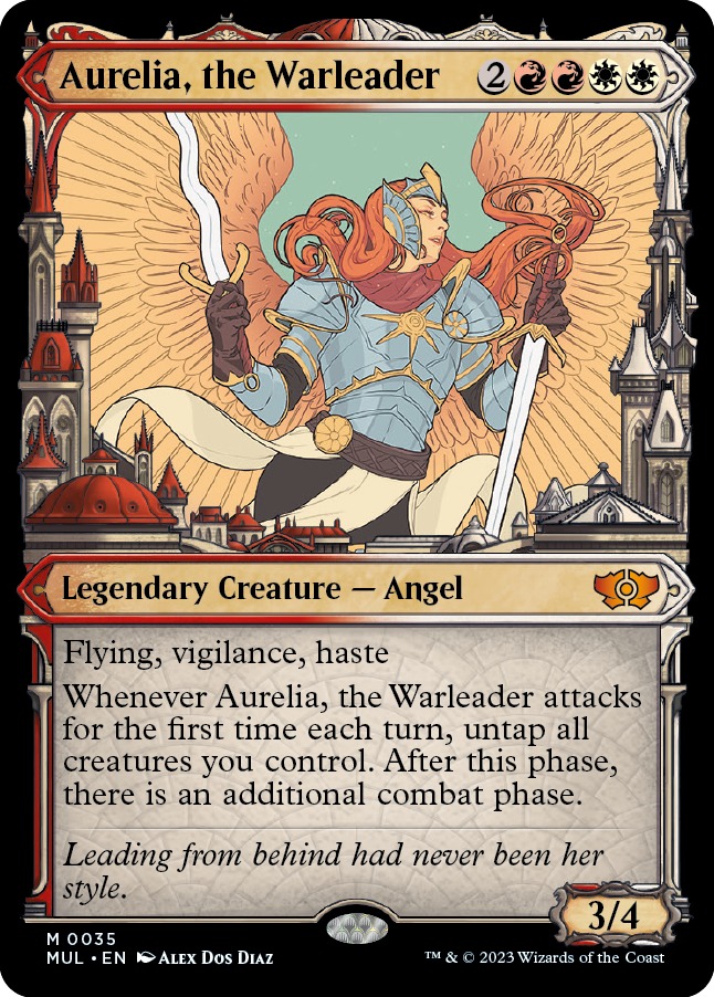 Aurelia, the Warleader [Multiverse Legends] | Tacoma Games