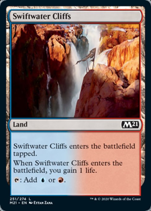 Swiftwater Cliffs [Core Set 2021] | Tacoma Games