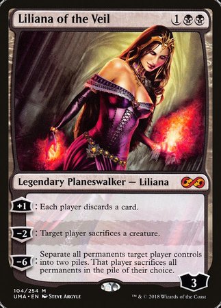 Liliana of the Veil [Ultimate Masters] | Tacoma Games