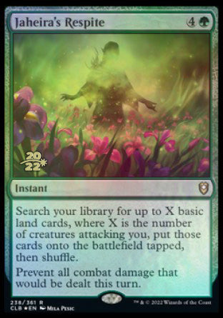 Jaheira's Respite [Commander Legends: Battle for Baldur's Gate Prerelease Promos] | Tacoma Games