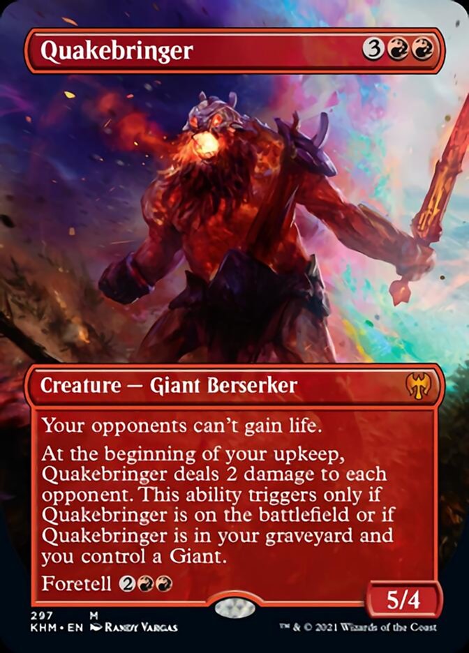 Quakebringer (Borderless Alternate Art) [Kaldheim] | Tacoma Games