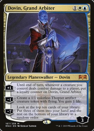 Dovin, Grand Arbiter [Ravnica Allegiance] | Tacoma Games