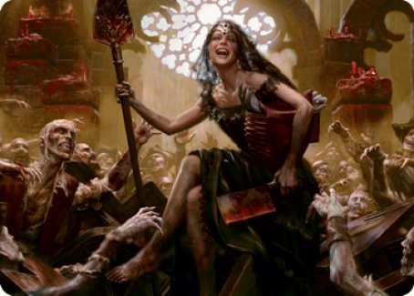 Gisa, Glorious Resurrector Art Card [Innistrad: Midnight Hunt Art Series] | Tacoma Games