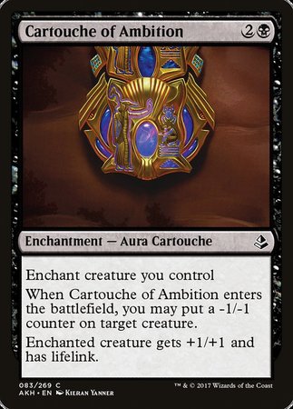 Cartouche of Ambition [Amonkhet] | Tacoma Games