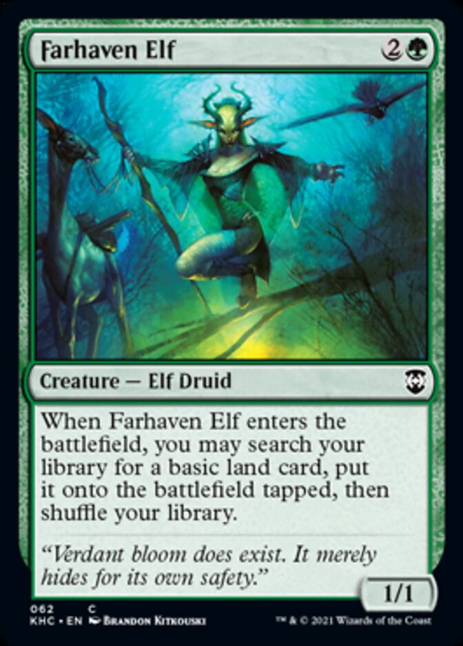 Farhaven Elf [Kaldheim Commander] | Tacoma Games