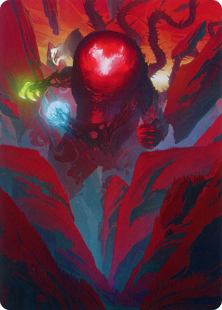 Omnath, Locus of All Art Card (62) [March of the Machine Art Series] | Tacoma Games