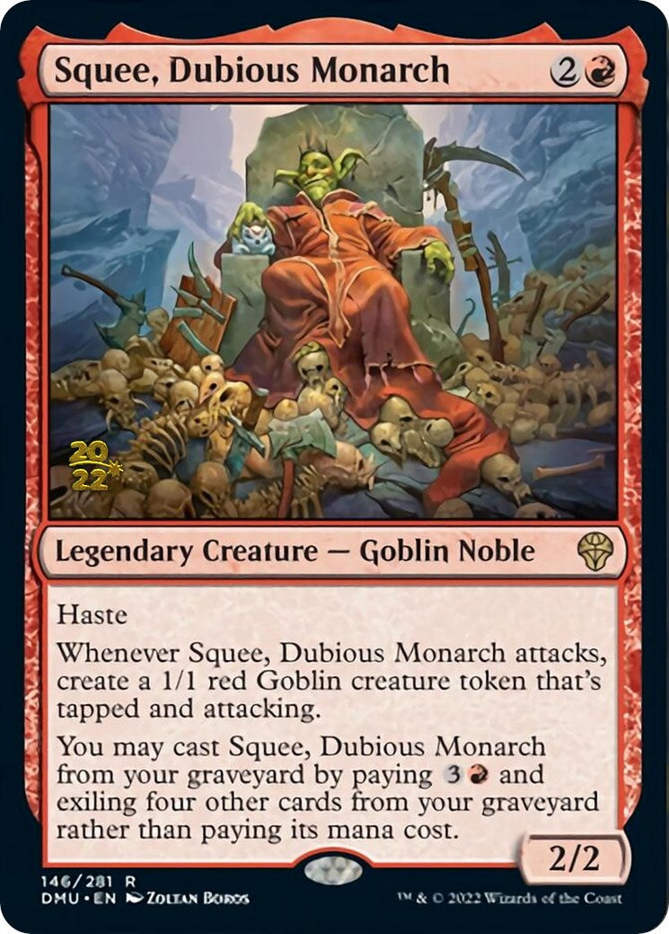 Squee, Dubious Monarch [Dominaria United Prerelease Promos] | Tacoma Games