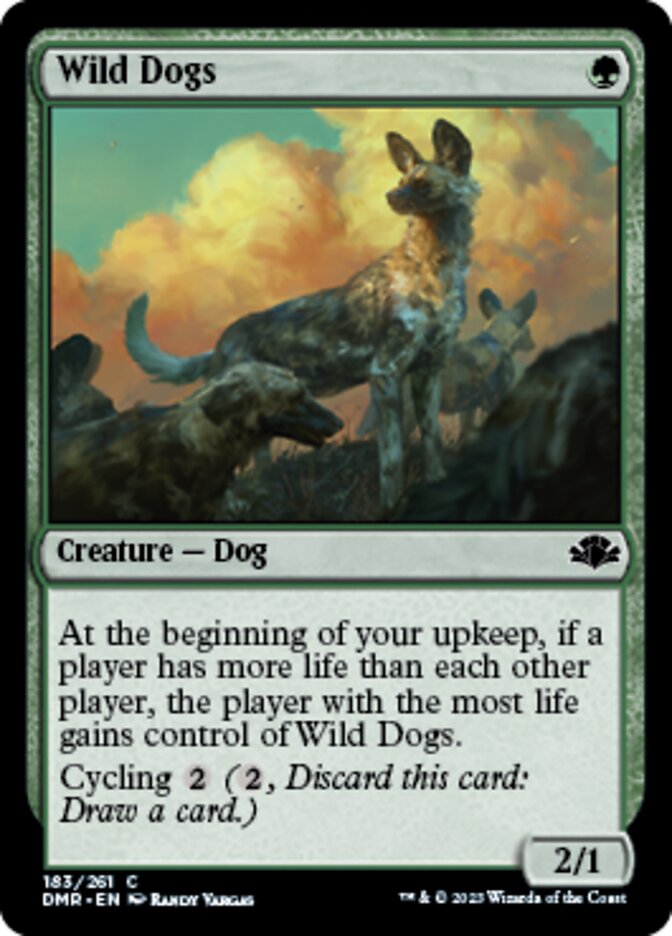 Wild Dogs [Dominaria Remastered] | Tacoma Games