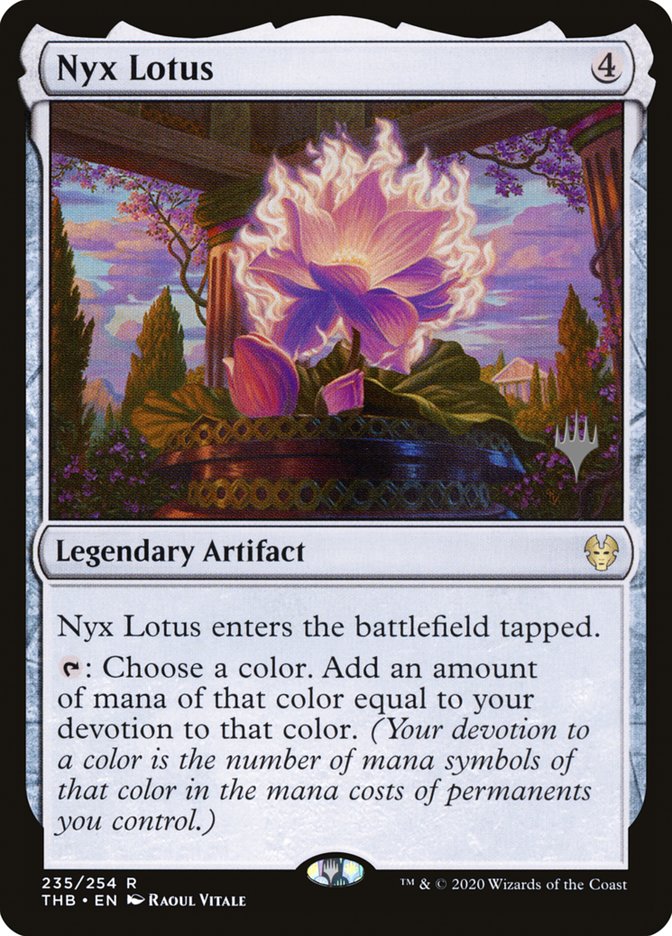 Nyx Lotus (Promo Pack) [Theros Beyond Death Promos] | Tacoma Games