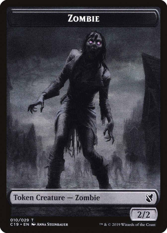Zombie (010/029) [Commander 2019 Tokens] | Tacoma Games