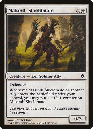 Makindi Shieldmate [Zendikar] | Tacoma Games