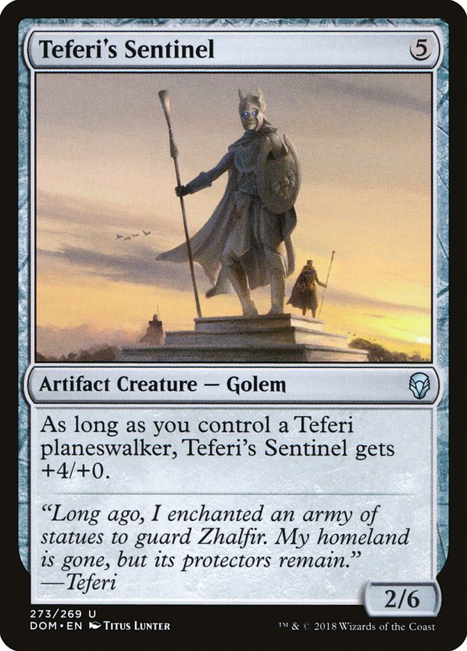 Teferi's Sentinel [Dominaria] | Tacoma Games