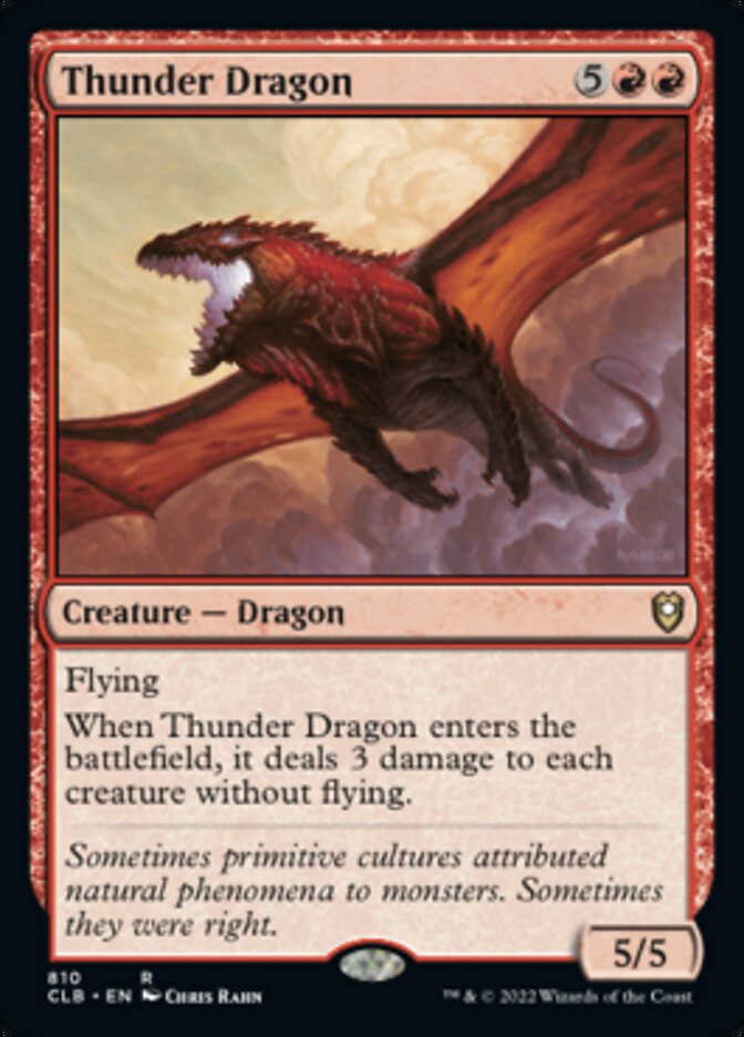 Thunder Dragon [Commander Legends: Battle for Baldur's Gate] | Tacoma Games