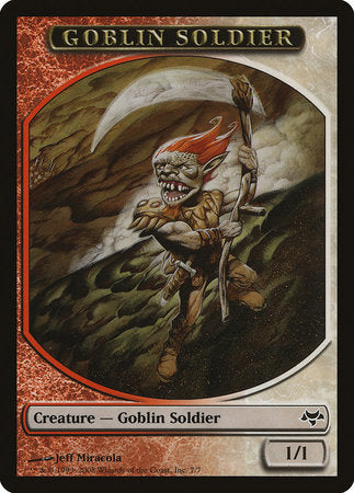 Goblin Soldier Token [Eventide Tokens] | Tacoma Games